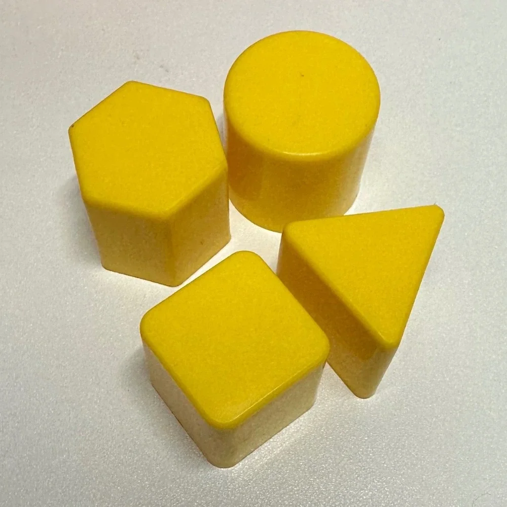 Vintage Playskool Bear Shape Sorter Wobble Toy Roly Poly 4‎ Shapes Squeaks
